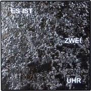 Intertime | Woordklok | Wandklok | Tafelklok | 28x28 | Grafiet | Duits