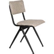 Dutchbone New Willow Eetkamerstoelen Rough Sand - Set van 2