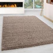 Tapijtenloods Basic Shaggy vloerkleed Beige Hoogpolig- 300x400 CM