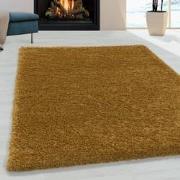 Tapijtenloods Monaco Soft Shaggy Hoogpolig Vloerkleed Goud- 160x230 CM