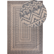 Beliani BAGLAR - Laagpolig-Beige-Jute