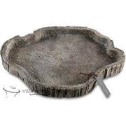 Villa Pottery  Schaal houtlook Bhutan  - 47x36x6