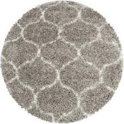 Tapijtenloods Opera Soft Shaggy Rond Hoogpolig Vloerkleed Beige- 120 C...