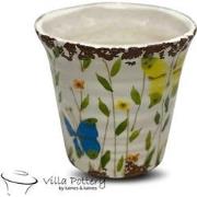 Villa Pottery   Babette Butterfly Pot Vaas - 14