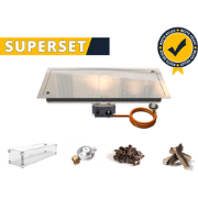 Gofire SUPERSET inbouwbrander rechthoek 79 x 36 | Flexibel bedieningsp...