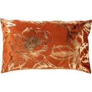 Dutch Decor AVA - Kussenhoes velvet Potters Clay 30x50 cm - oranje - D...