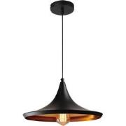 QUVIO Hanglamp rond zwart - QUV5069L-BLACK