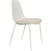 Housecraft Living Jeffrey Eetkamerstoelen Wit - Set van 4