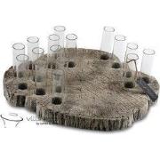 Villa Pottery  Vaas Bhutan woodtube - 47x35.5x15