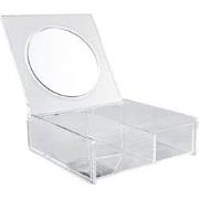 Decopatent® Make up Organizer met 2 Vakken & Make-up Spiegel - Makeup ...