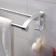 Decopatent® Dubbele Handdoekrek - Handdoekhouder 2 Haken - Badkamer - ...