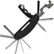 Decopatent® PRO Multitool Fiets gereedschap reparatieset - 12 delige -...