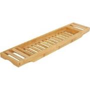 Decopatent® Badrekje voor over bad - 70 cm lang - Bamboe hout - Badrek...