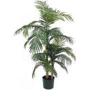 Mica Decorations areca palm groen in plastic pot maat in cm: 130 x 95