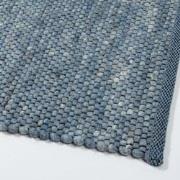 Wollen vloerkleed Vicenza 250 Blauw - Eva Interior - 240 x 340 cm - (X...