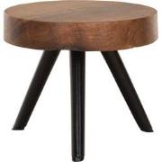 MUST Living Coffee table Disk small, 3 legs, 10 cm top,± 35xØ40 cm, na...