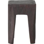 MUST Living Stool Vito Brown,45x30x30 cm, brown recycled teakwood with...