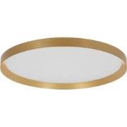 Steinhauer plafonniere Flady - goud - metaal - 50 cm - ingebouwde LED-...