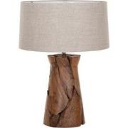 MUST Living Table lamp Jungle small,52xØ35 cm, linen natural shade