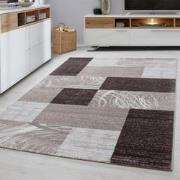 Tapijtenloods Parma Design Vloerkleed Bruin / Beige Laagpolig- 80x150 ...