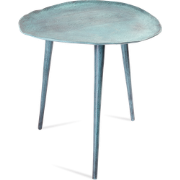 Benoa Knoxville Blue Patina Side Table 46 cm