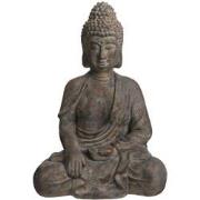 Mica Decorations Buddha Decoratief Object - 46x33x65 cm - Grijs