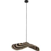 PTMD Loulou Natural Seagrass Wavy Hanging Lamp L