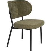 Housecraft Living Sanne Eetkamerstoelen Groen Grijs - Set van 2