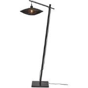 Vloerlamp Iguazu - Bamboe/Jute Zwart - 62x40x150cm