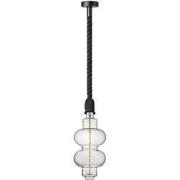 Home sweet home hanglamp Leonardo zwart Diabolo - helder