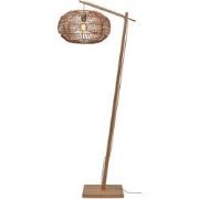 Vloerlamp Madeira - Bamboe/Rotan - 74x48x176cm