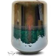 Villa Pottery  Andes vaas Goud Groen - 25x32