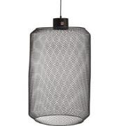 PTMD Mesh Black Iron Hanging Lamp Round L