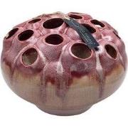 Villa Pottery  Roze schaal vaas  D34 x H15