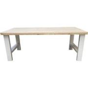 Wood4you - Eettafel Seattle - Industrial wood - hout