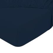 Dubbel Jersey Topper Hoeslaken - Navy - 140x200 cm - Jersey - Villa Pa...