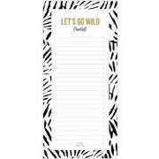 Studio Stationery - Noteblock Checklist Let’s go wild