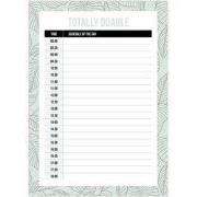 Studio Stationery - A5 Noteblock Daily Plan Totally Doable leaves