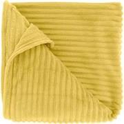 Unique Living - Plaid Dez Lemon Yellow -150x200cm