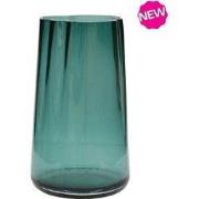 Parana L ocean blue vaas Vase the World hoogte 35 cm