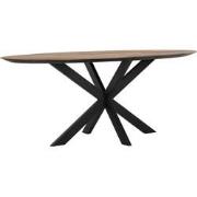 DTP Home Dining table Shape oval,78x200x100 cm, recycled teakwood