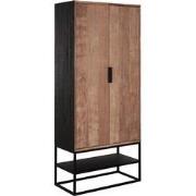 DTP Home Cupboard Cosmo, 2 doors,180x80x40 cm, recycled teakwood