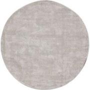 MUST Living Carpet La Belle round large,Ø250 cm, light grey, 100% visc...