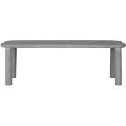 DTP Home Dining table Clio rectangular 230 DUSK,76x230x100 cm, mortex