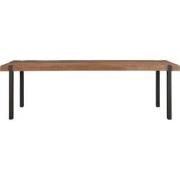 DTP Home Dining table Beam,78x275x100 cm, 8 cm recycled teakwood top