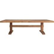 DTP Home Dining table Borgo rectangular,78x280x100 cm, 8 cm top with s...