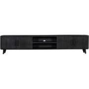 Starfurn Tv meubel Omaha Black | 240 cm