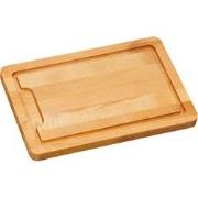 FSC® Beuken Houten Snijplank - Met Saprand - Snij Plank - Afm. 32 x 21...