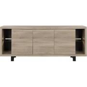 Buffet met 3 deuren eikenhout L220cm - Franse fabricage