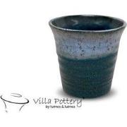 Villa Pottery  Blauwe pot Cote D'Azur  - 14x14